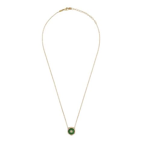 ciondolo collana gucci|Collana Gucci Oro con Tigre Giada Verde .